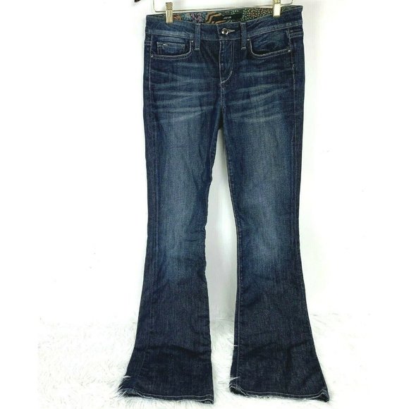 Joes Jeans Muse size 28 Womens Halle Wash Blue Denim 31x34 Bootcut - Picture 2 of 7